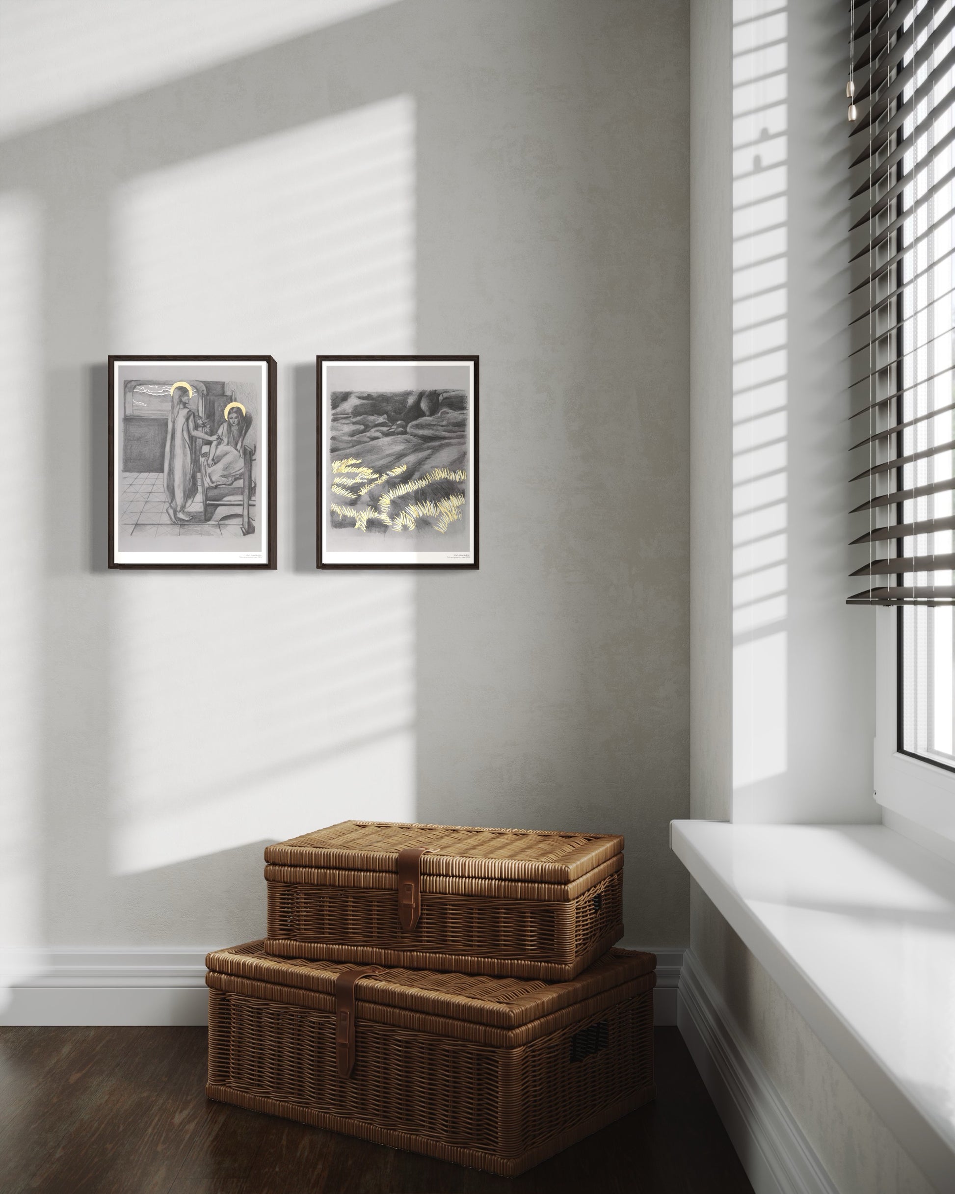 The Encounter at Dawn Art Print 