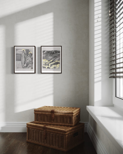The Encounter at Dawn Art Print 
