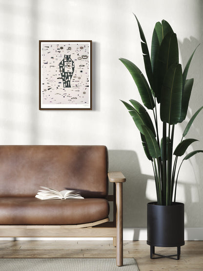 Kristinn Már Pálmason - Præsentia III Art Print | Contemporary Abstract Artwork