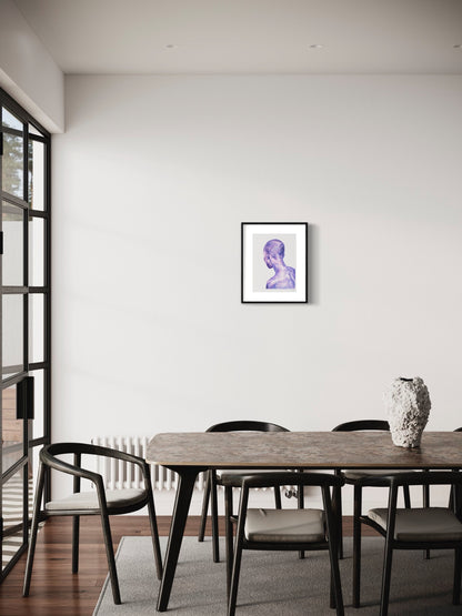 Purple Human | A Bold and Captivating Masterpiece