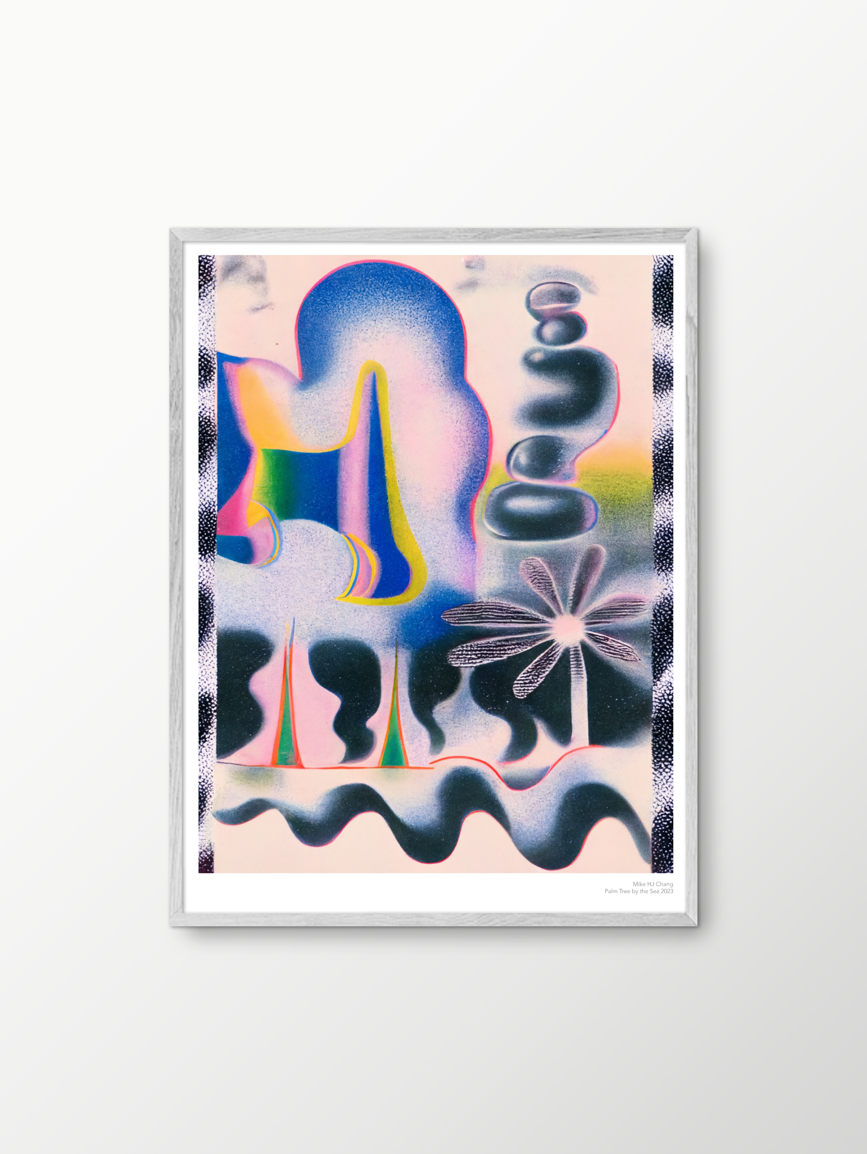 Mike HJ Chang – Palm Trees by the Sea 
