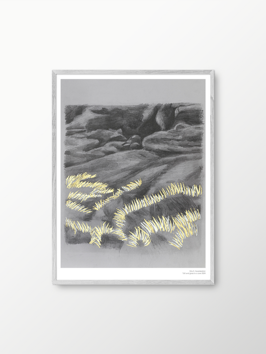 Erla S. Haraldsdóttir | Tuft and grass to a cave