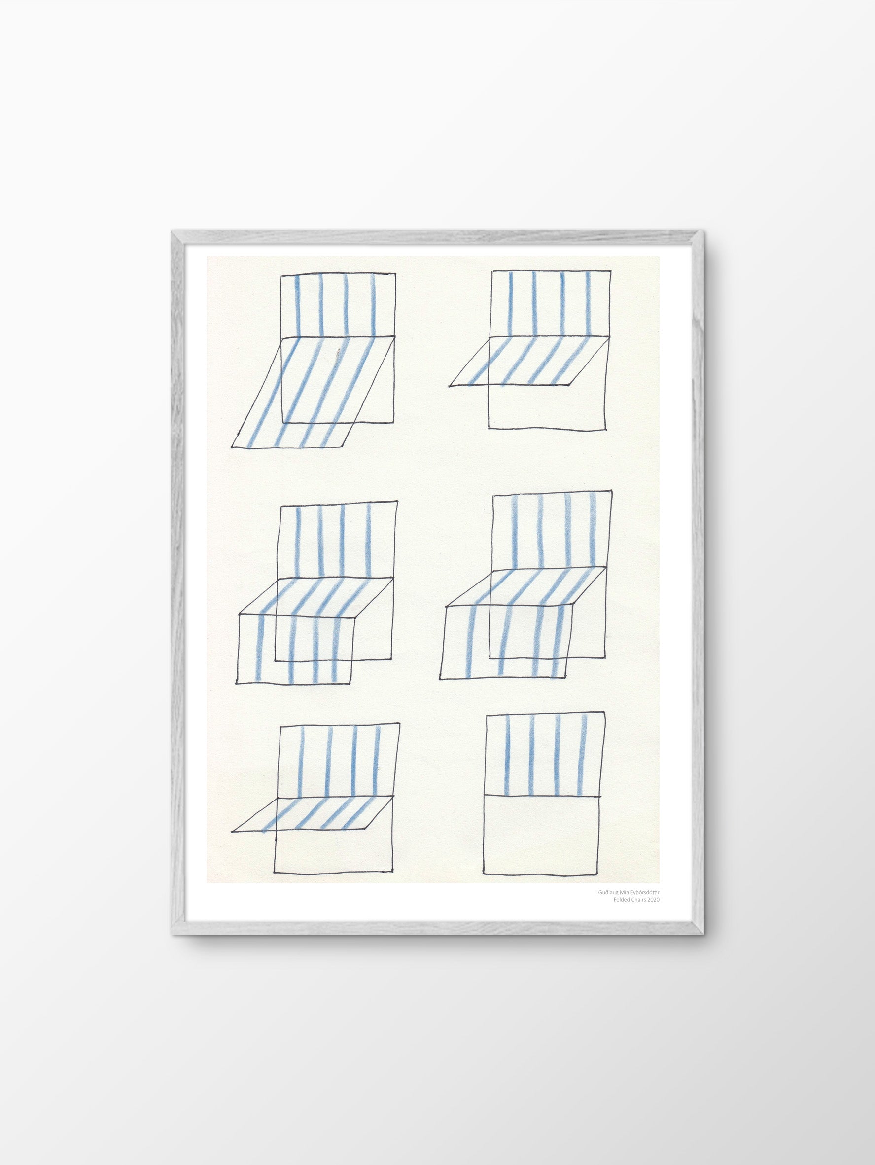Guðlaug Mía Eyþórsdóttir - Folded Chairs