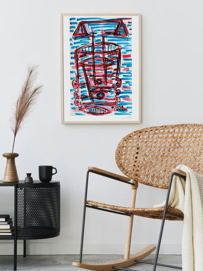 Sina Khani - Birth Of A Traffic Sign | PETIT ARTPRINTS